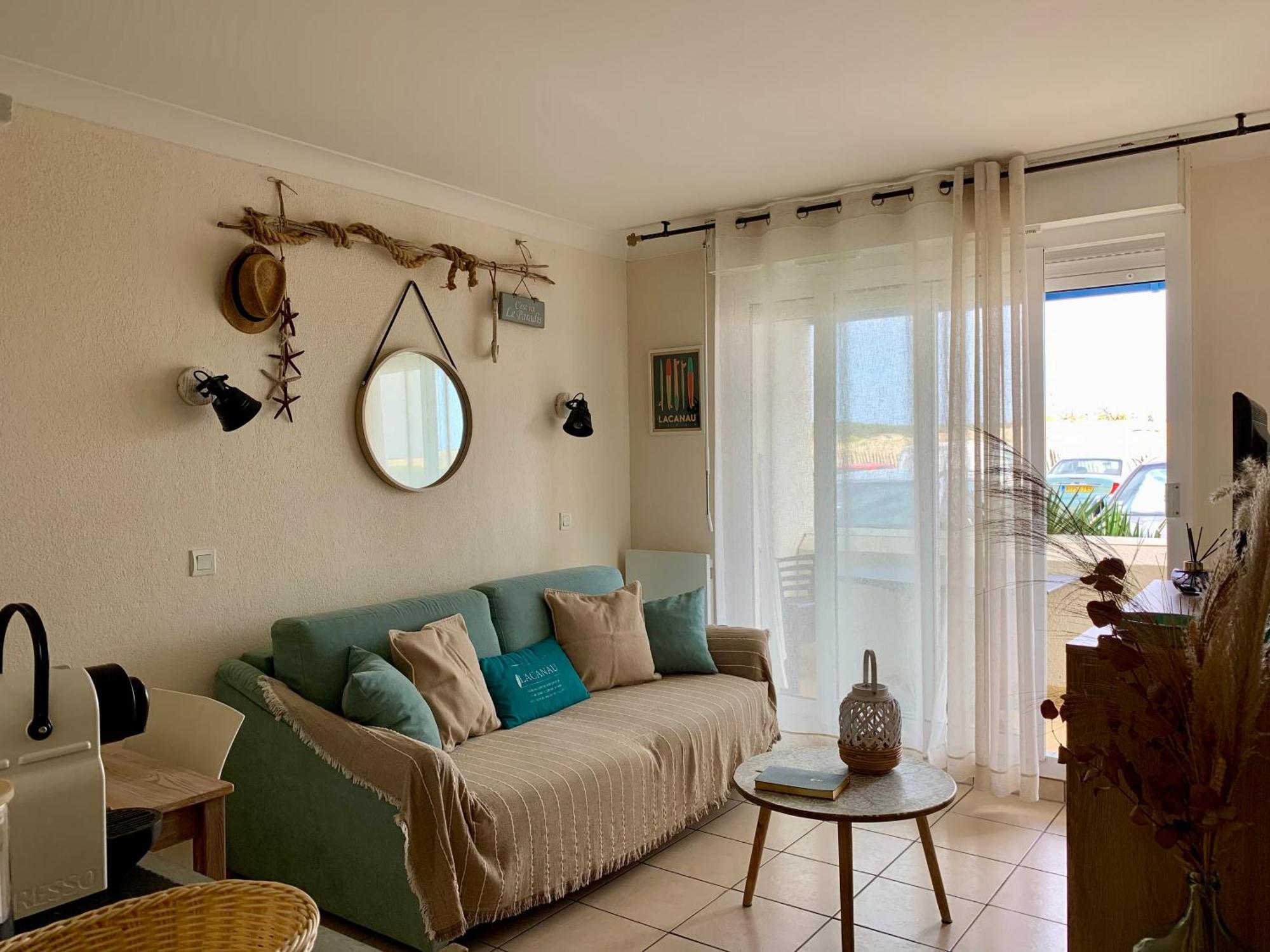 Appartement Rez-De-Chaussee Entre Dunes Et Ocean Lacanau Eksteriør bilde
