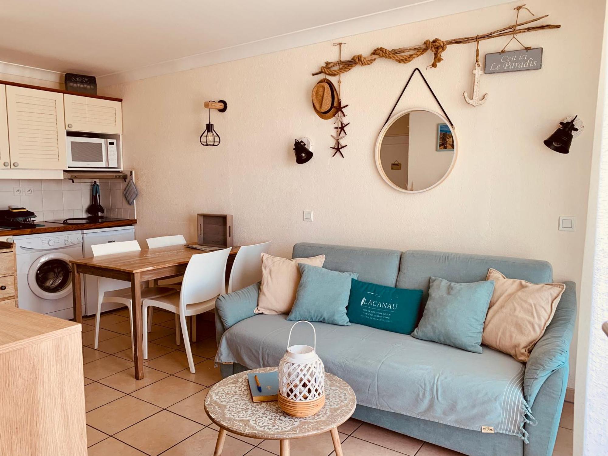 Appartement Rez-De-Chaussee Entre Dunes Et Ocean Lacanau Eksteriør bilde